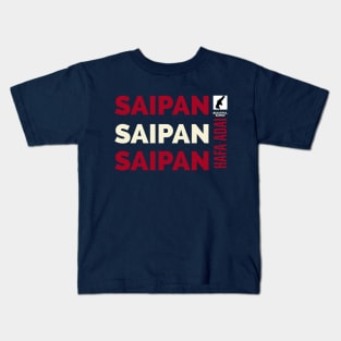 Beautiful Saipan: Saipan Island Hafa Adai - B002A Kids T-Shirt